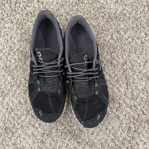 On Running Black Athletic Shoes